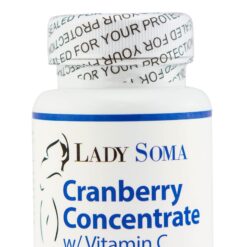 cranberry detail Lady Soma Cranberry Concentrate w/ Vitamin C | UTI Relief For Feminine Hygiene, For Well Being, Supplements