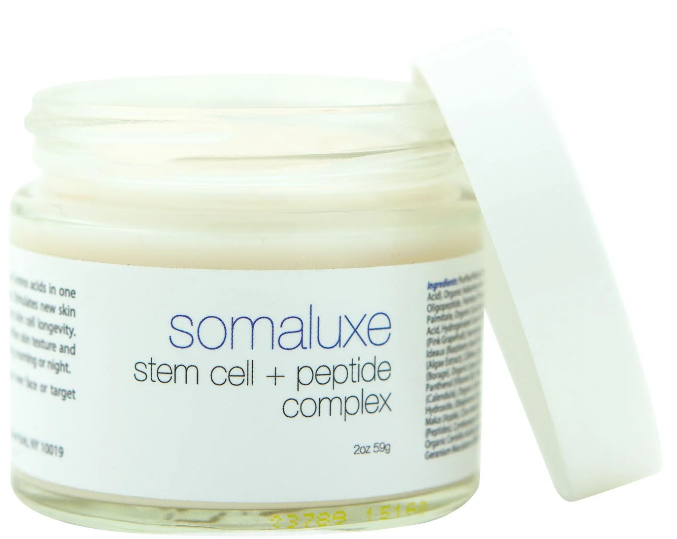 Stem Cell + Collagen Moisturizer | Hyaluronic acid + Coenzyme Q10 somaluxe stem cell moisturizer1 Lady Soma Stem Cell + Collagen Moisturizer | Hyaluronic acid + Coenzyme Q10 For Normal / Dry Skin, For Oily / Combination Skin, For the Face, Skincare, Somaluxe Stem Cell + Collagen Moisturizer | Hyaluronic acid + Coenzyme Q10 - Image 6