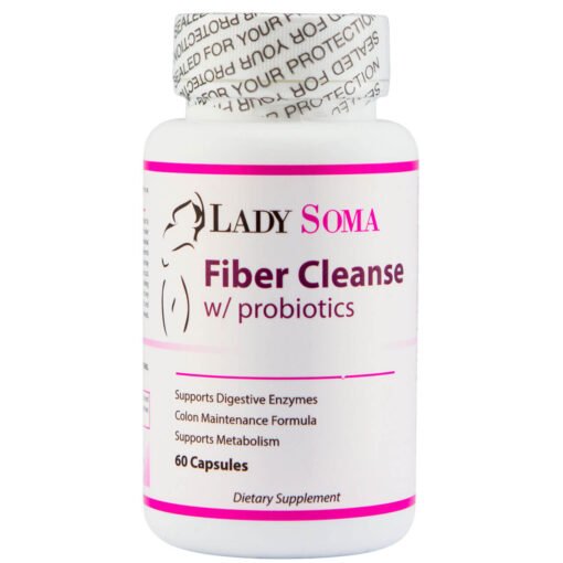 fiber cleanse Lady Soma Fiber Cleanse with Probiotics For Weight Loss, For Well Being, Supplements