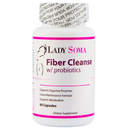 fiber cleanse Lady Soma Fiber Cleanse with Probiotics For Weight Loss, For Well Being, Supplements