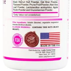 fiber cleanse detail1 Lady Soma Fiber Cleanse with Probiotics For Feminine Hygiene, For Well Being, Supplements