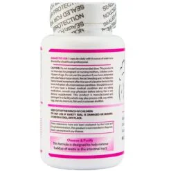 Natural Supplements & Healthy Skincare for Women fiber cleanse side 1 Lady Soma Natural Supplements & Healthy Skincare for Women Alternative view of Fiber Cleanse with Probiotics